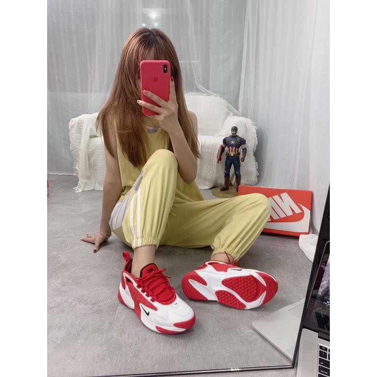 Nike Zoom 2k Sneaker Zoom 00 White Red Sport Retro Casual Old Shoes A 102 Shopee Malaysia