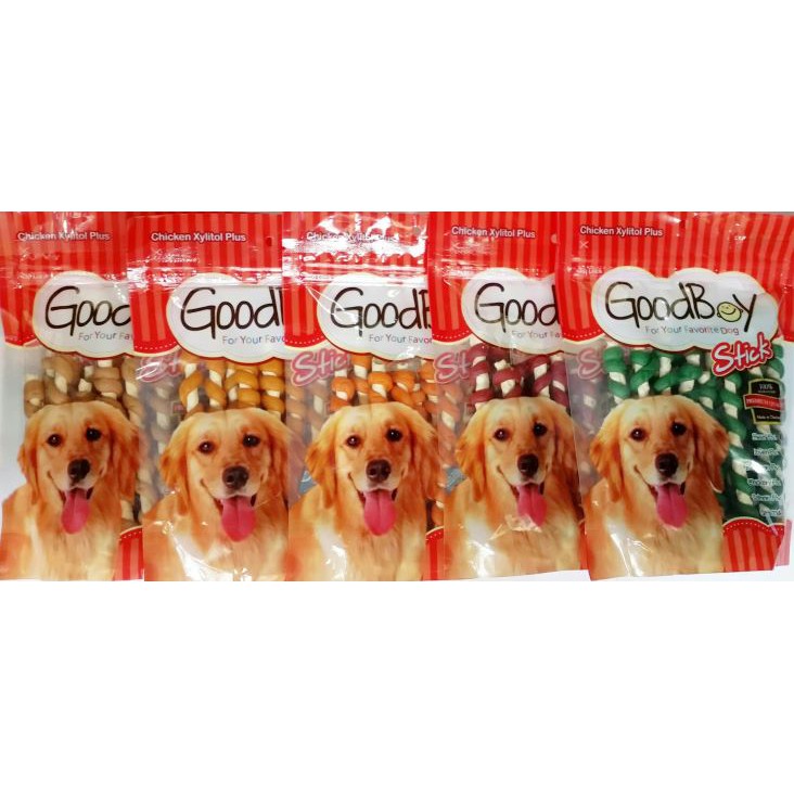 Good Boy Meat Wrap Milk Chewy Stick Dog Treat 200g 狗狗肉包牛奶棒零食 Shopee Malaysia