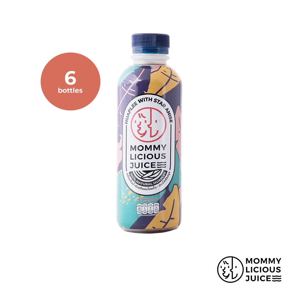 Mommylicious Juice Huaplee with Star Anise 6 Bottles Bundle