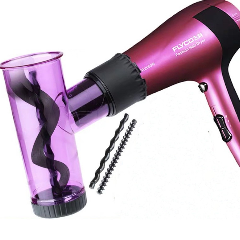 Hairdryer Hair Curler Hair Blower Dryer Air Tube Blowing Curly