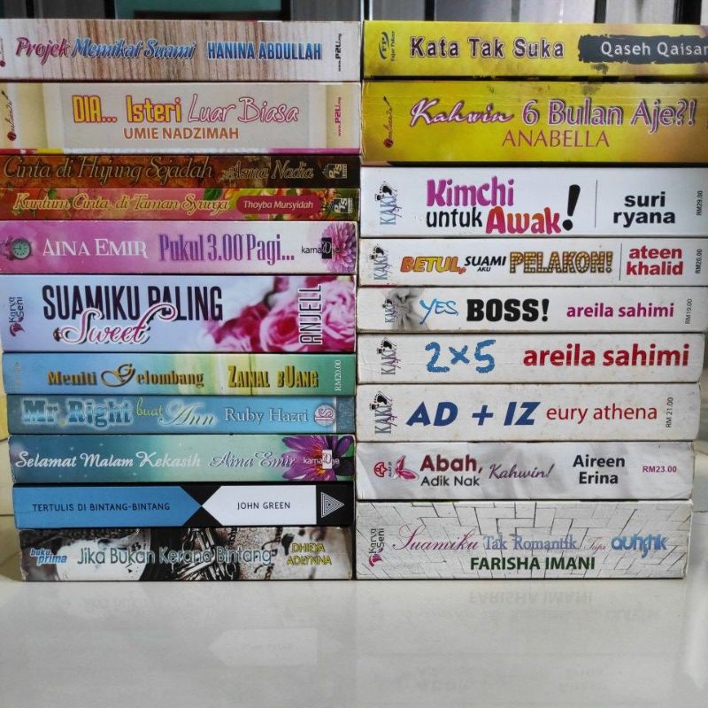 Buy PRELOVED Malay Romance Novel  SeeTracker Malaysia