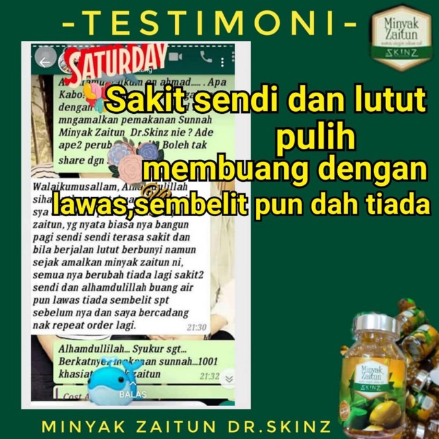 Minyak Zaitun By Dr Skinz Shopee Malaysia