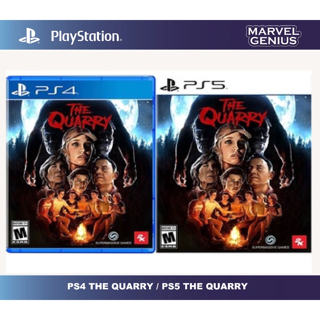 PS4/PS5 GAME The Quarry (ENG/CHN) Shopee Malaysia