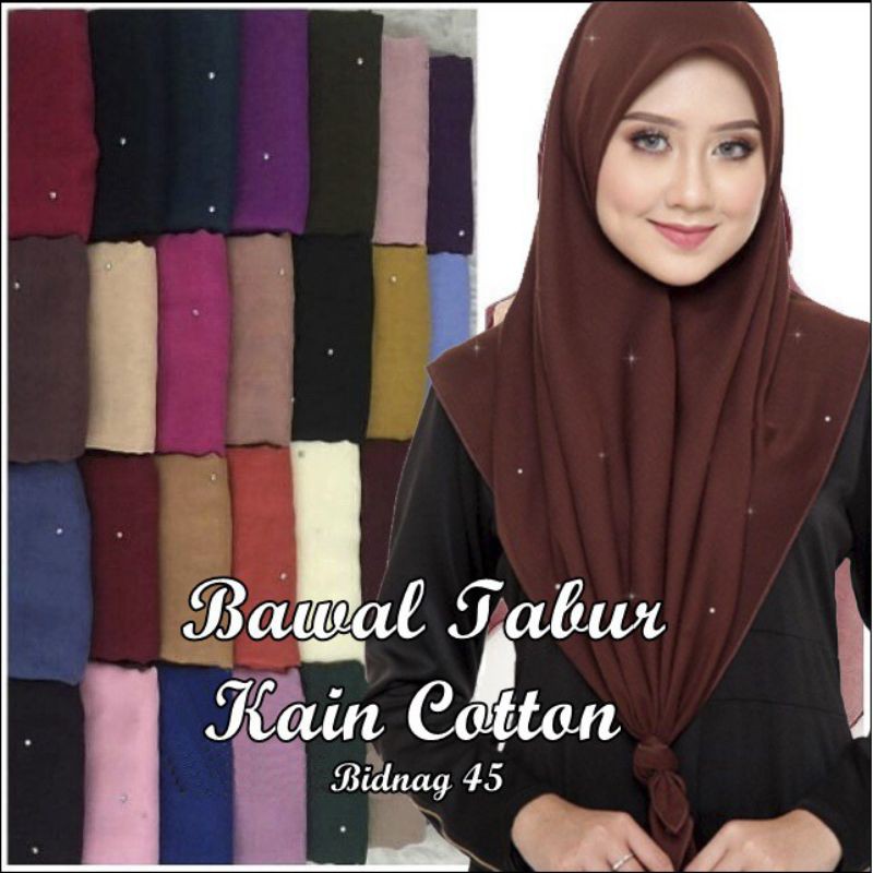 Bawal cotton batu tabur 45"