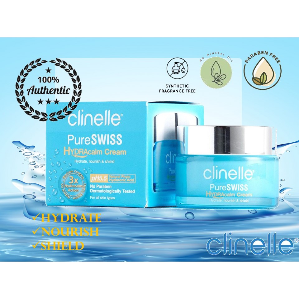 clinelle pureswiss hydracalm cream