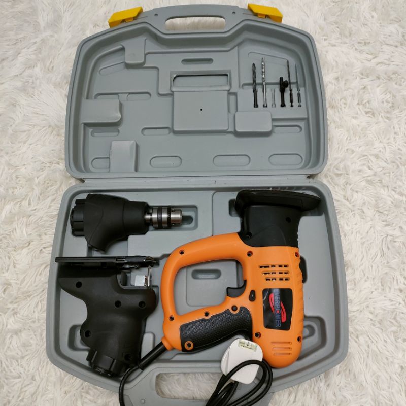 3 in 1 Electric Drill Sander Jigsaw Set Shopee Malaysia