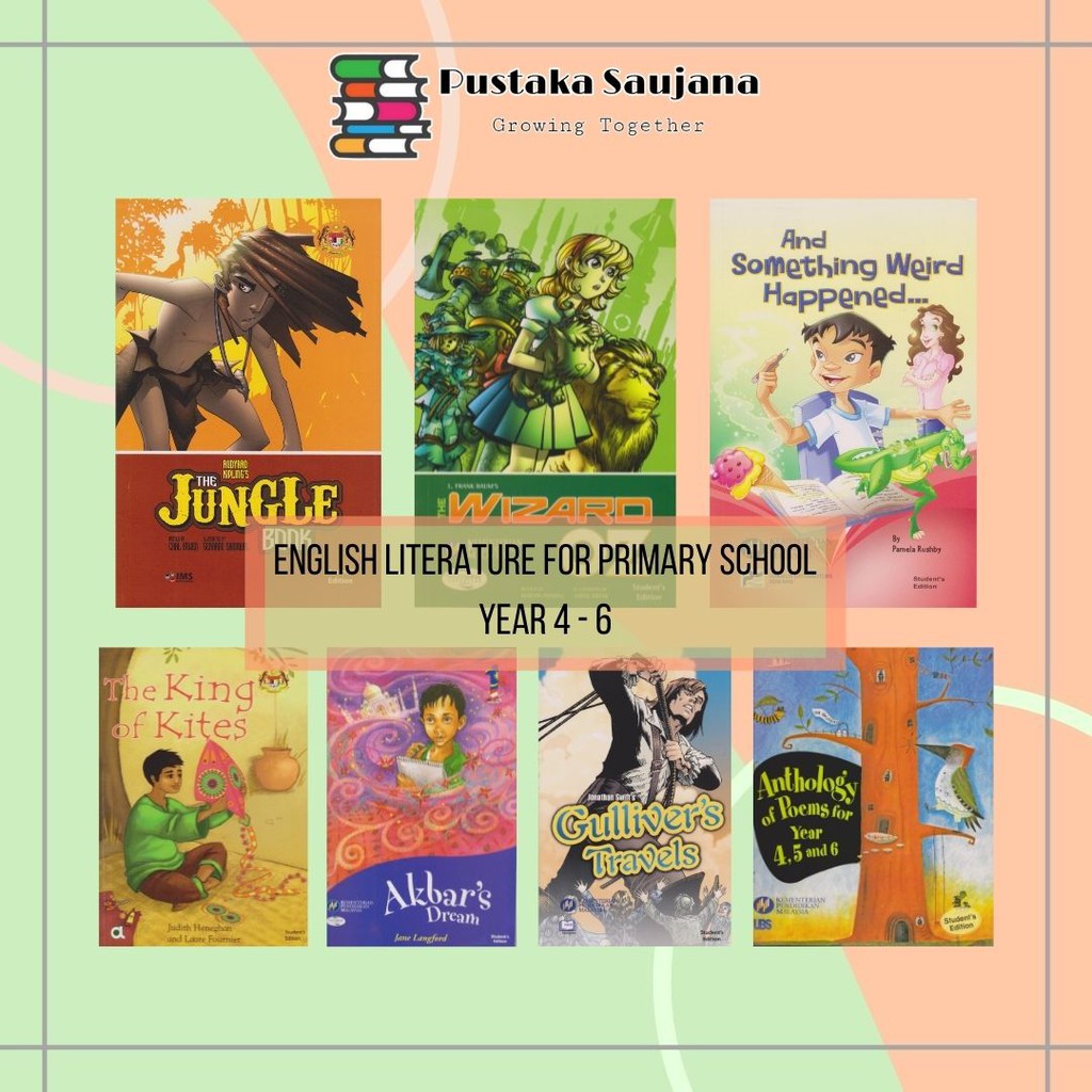 [Saujana] Literature Component Textbook For Primary School