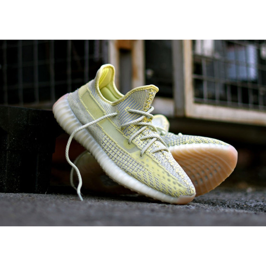 yeezy yellow reflective