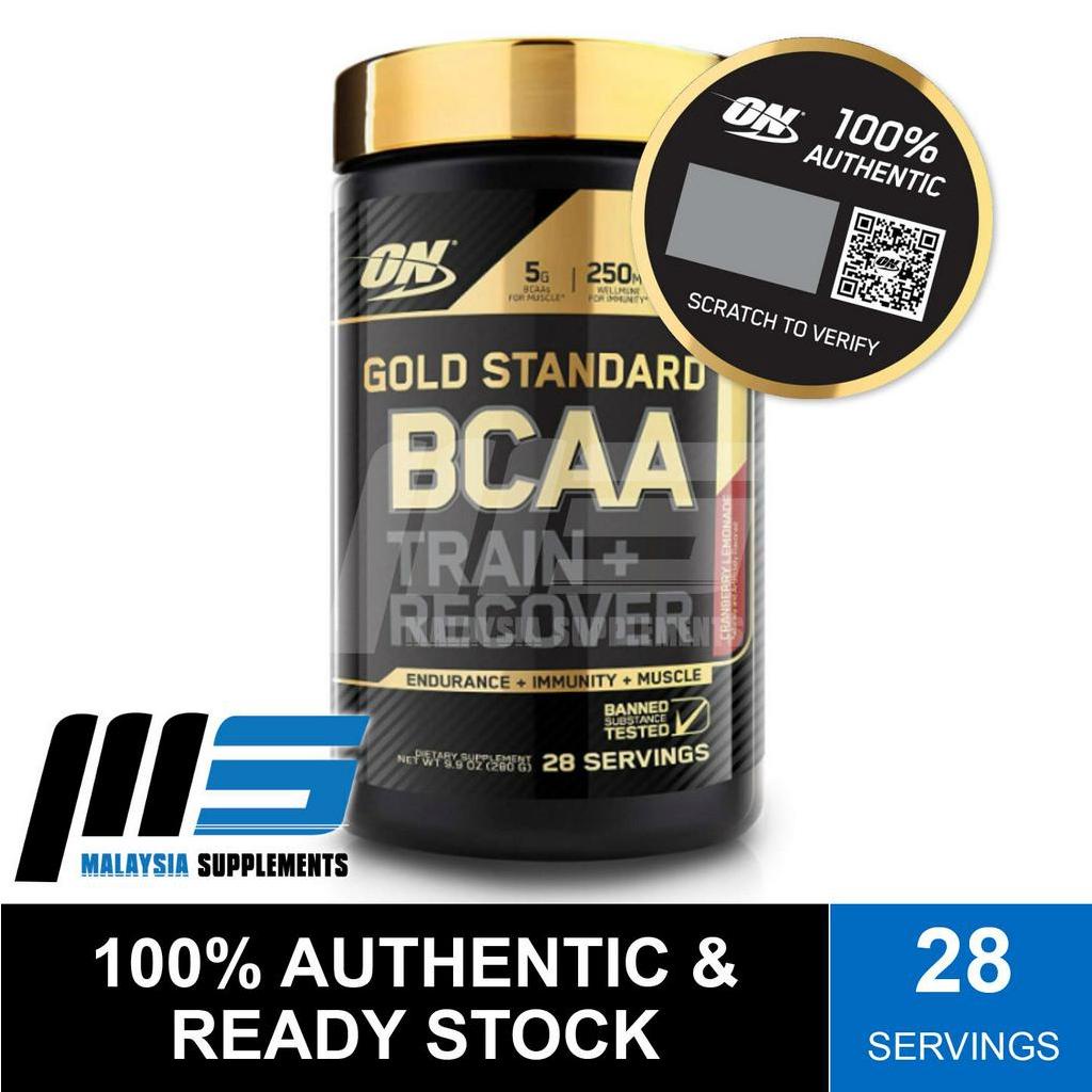 Optimum Nutrition Gold Standard BCAA, 28 Servings Post Workout, Amino