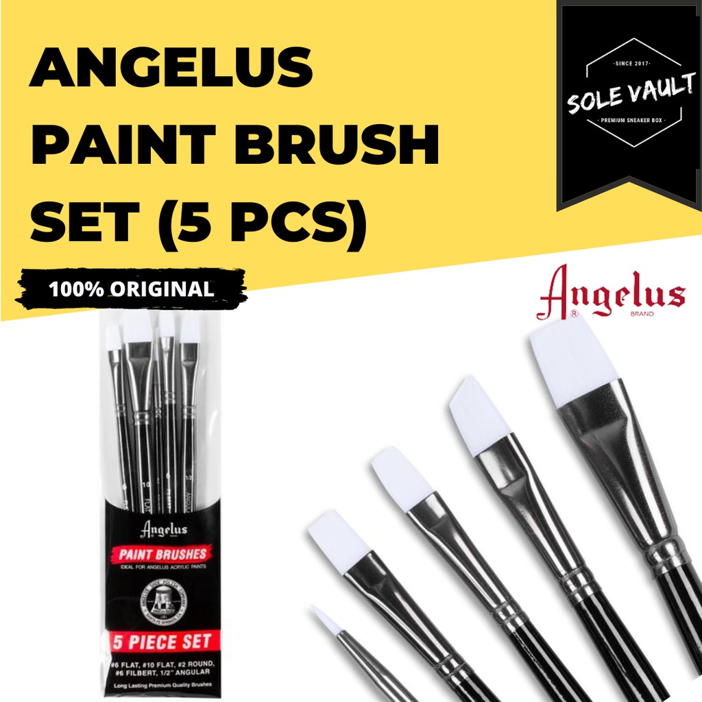 angelus paint brushes