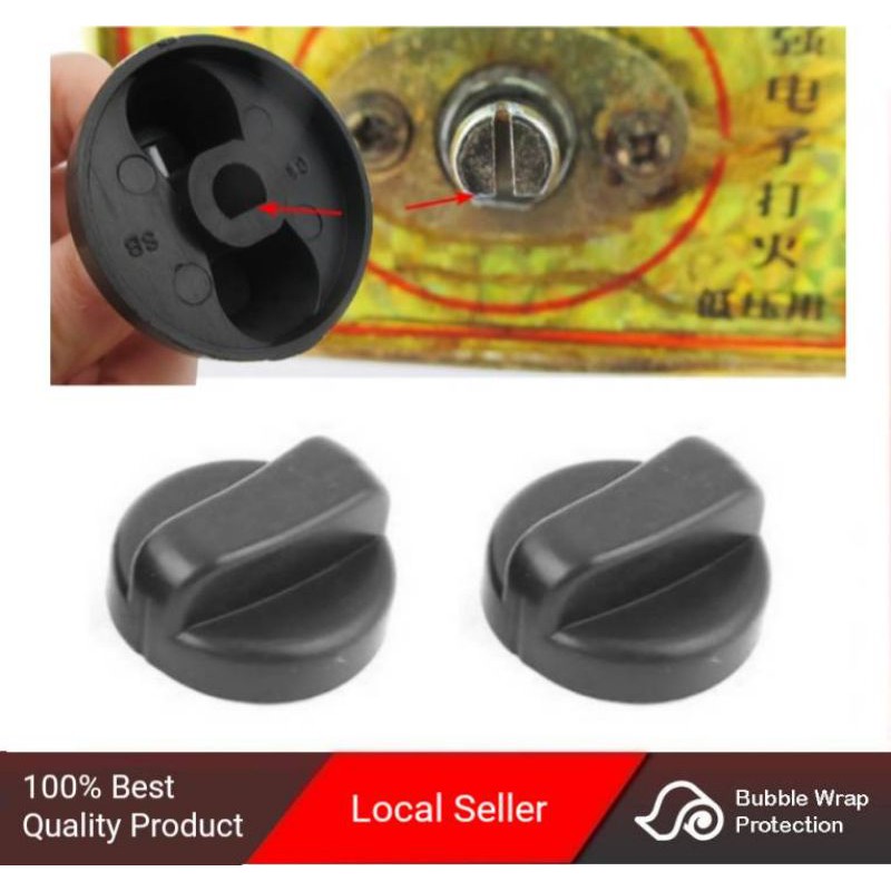 Stock Replacement Universal Gas Stove Knob Pemutar Knob Dapur Gas Pemetik Dapur Gas Pemutar Gas Cooker