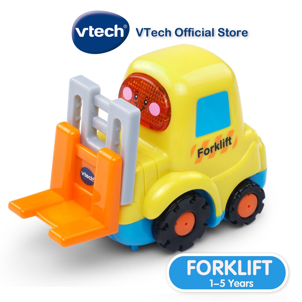 VTech Forklift Go Go Smart Wheel Vehicle Toys Construction Truck Toys ...