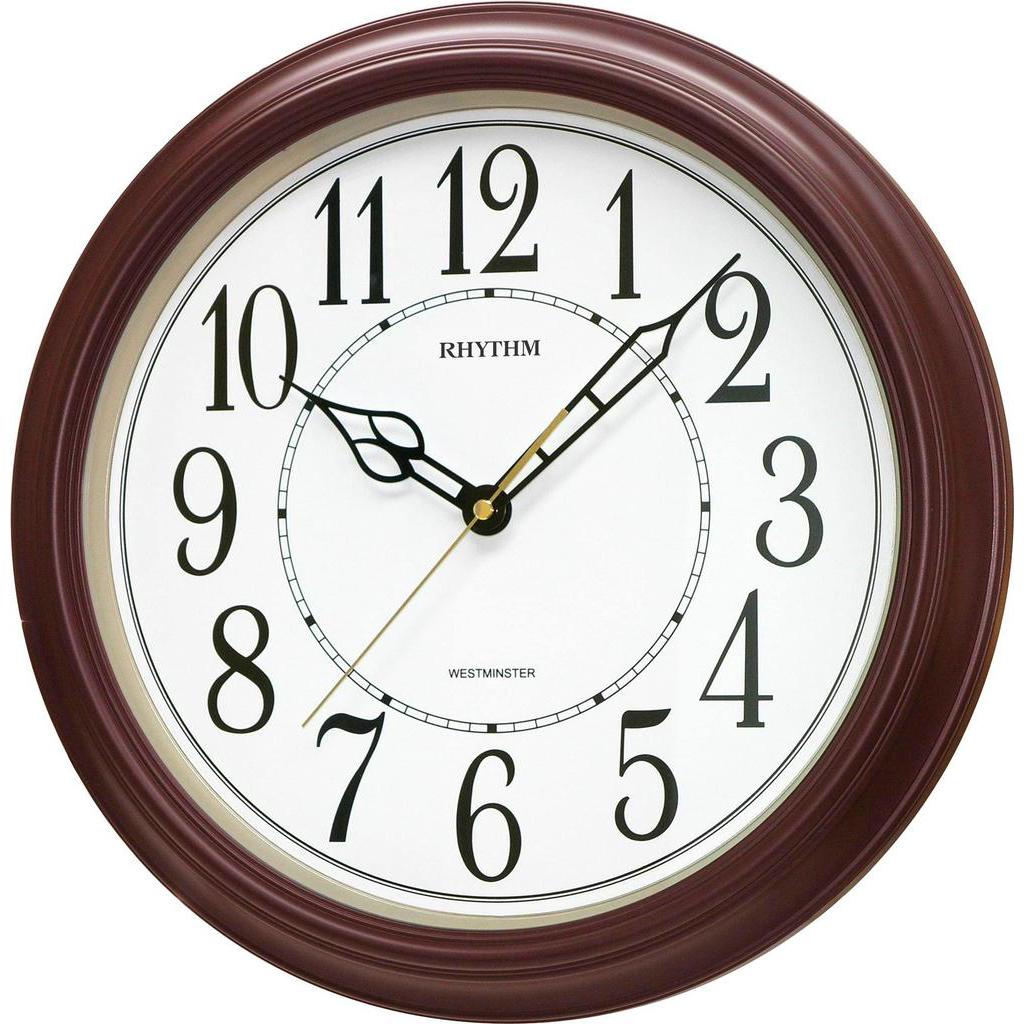 Rhythm Wall Clock Westminster Chime RTCMH726NR06 Shopee Malaysia