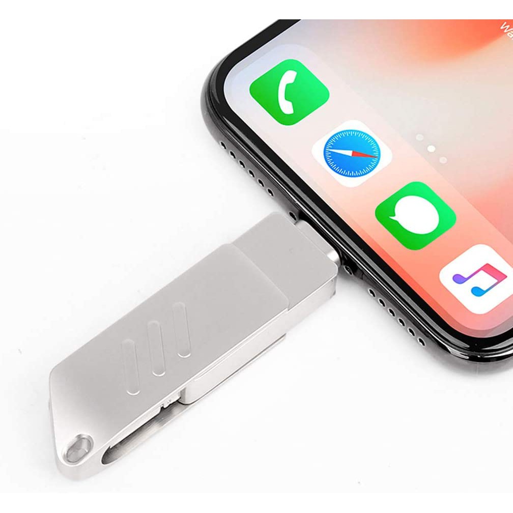 3 in 1 OTG pen drive USB 3.0 high speed metal external storage for