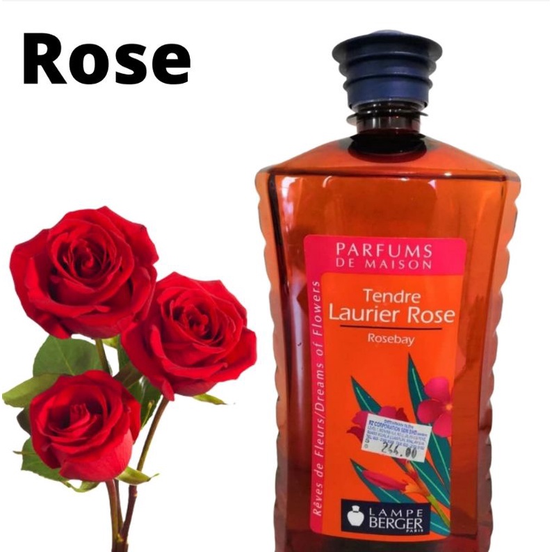 Schaar pakket Verkoper Lampe Berger Pure Natural Essential oil Aromatheraphy plant Therapy/ Fragrance oil 玫瑰花 Rose (repacking) | Shopee Malaysia