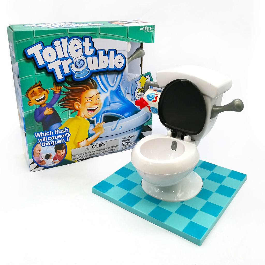 Toilet Trouble Face the Flush Family Fun Board Games Interaction | Shopee  Malaysia