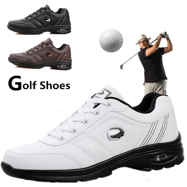  Kasut  Golf Kulit Berkualiti Tinggi Baru Kasut  Lelaki 