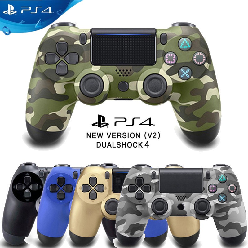 ã€1Year Warrantyã€‘PS4 Wireless/Wired Vibrate Game Controller Handle Dual  Double Shockã€Ready Stockã€‘ - 