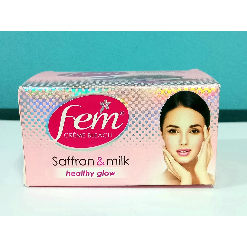 FEM CREME BLEACH SAFFRON & MILK 64 G Shopee Malaysia