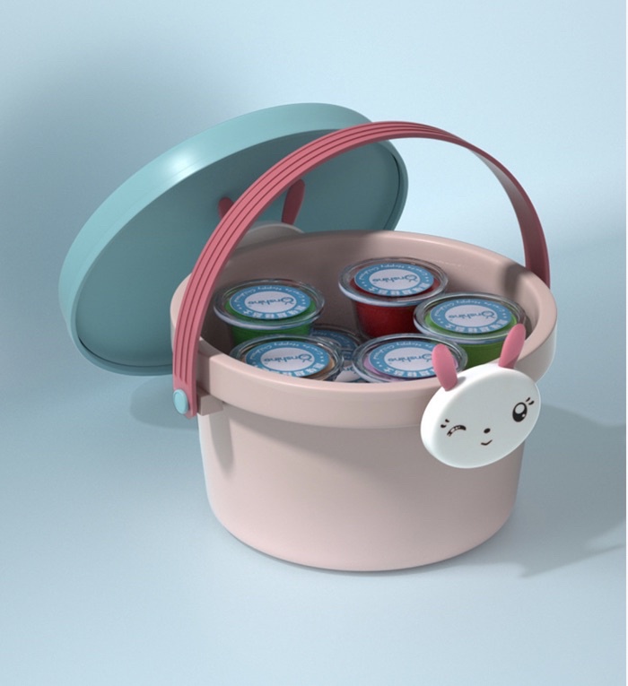 Air Dry Clay Kit 18 Colors Magic Clay Ultra Light Modeling Clay for