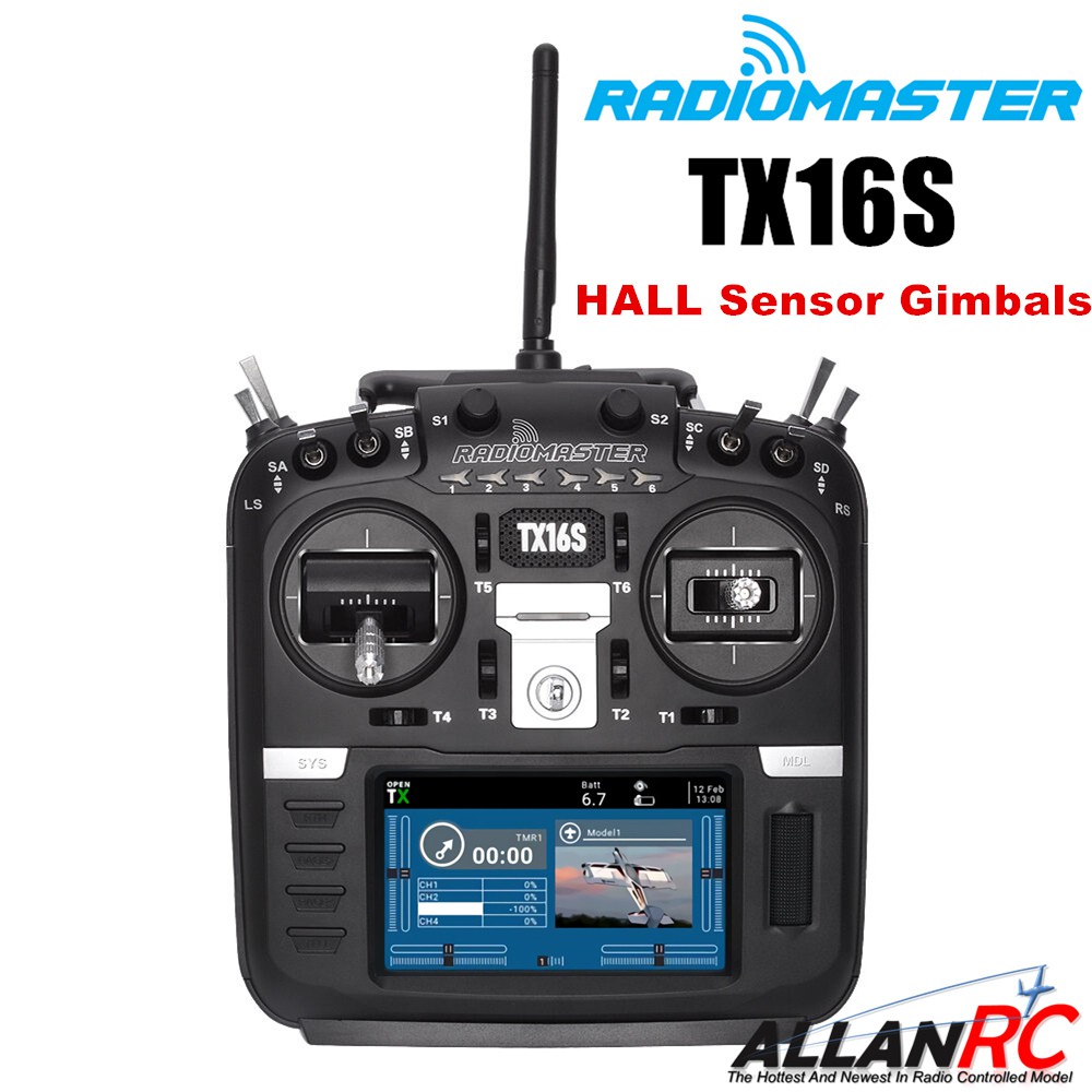 RadioMaster TX16S HALL Sensor Gimbals 2.4G 16CH Builtin Multiprotocol