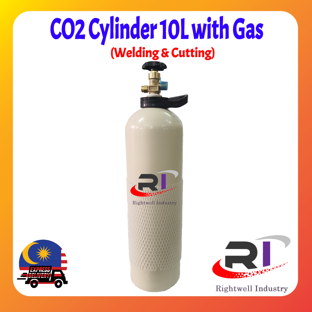 Portable Co2/ Carbon Dioxide/MIG Welding 10L Gas Shopee Malaysia
