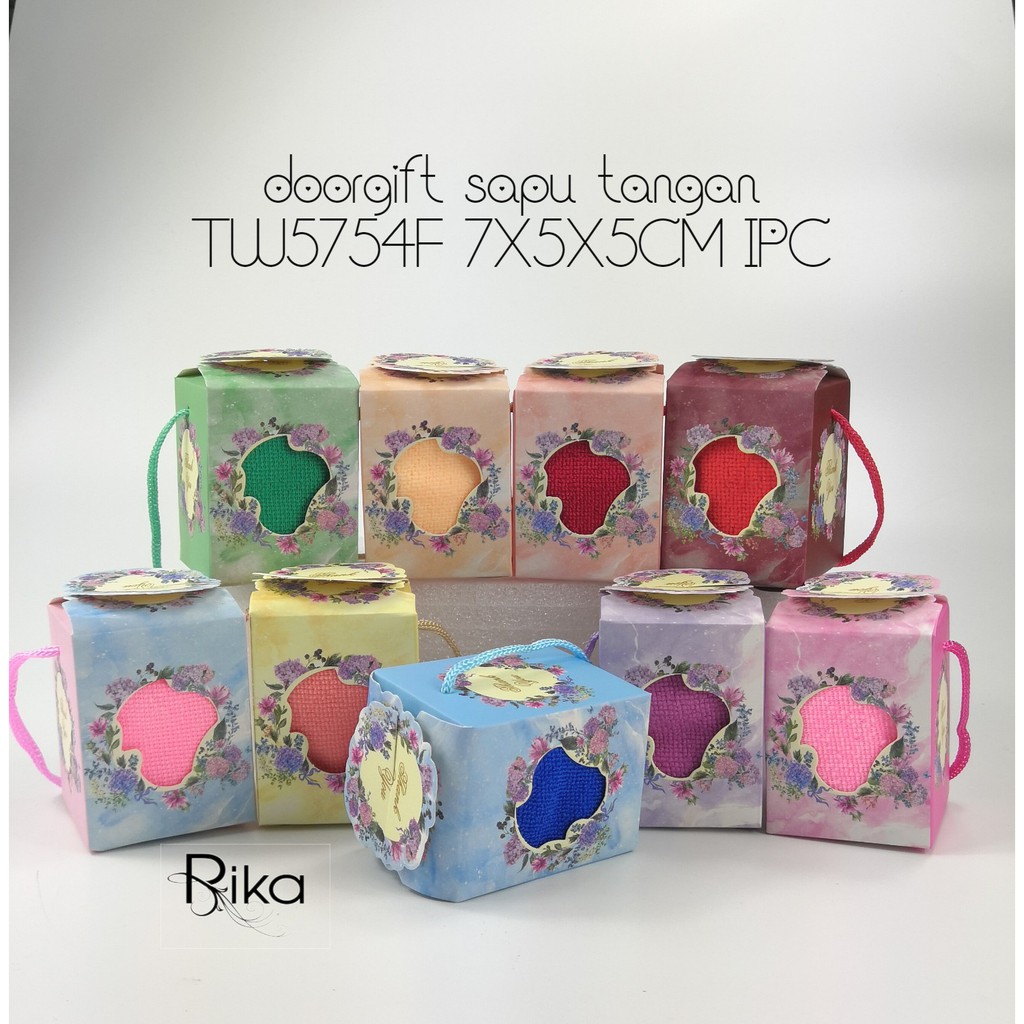 Doorgift Sapu Tangan Tw5754f 5x5x7cm Door Gift Door Gifts 1pc Shopee Malaysia