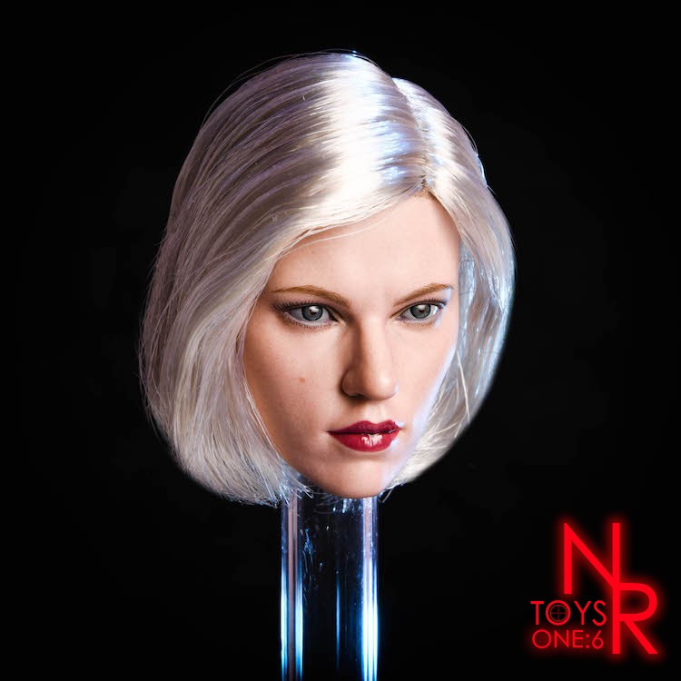 Model New Spot Nrtoys Silver Haired Female Warrior Natasha 1 6