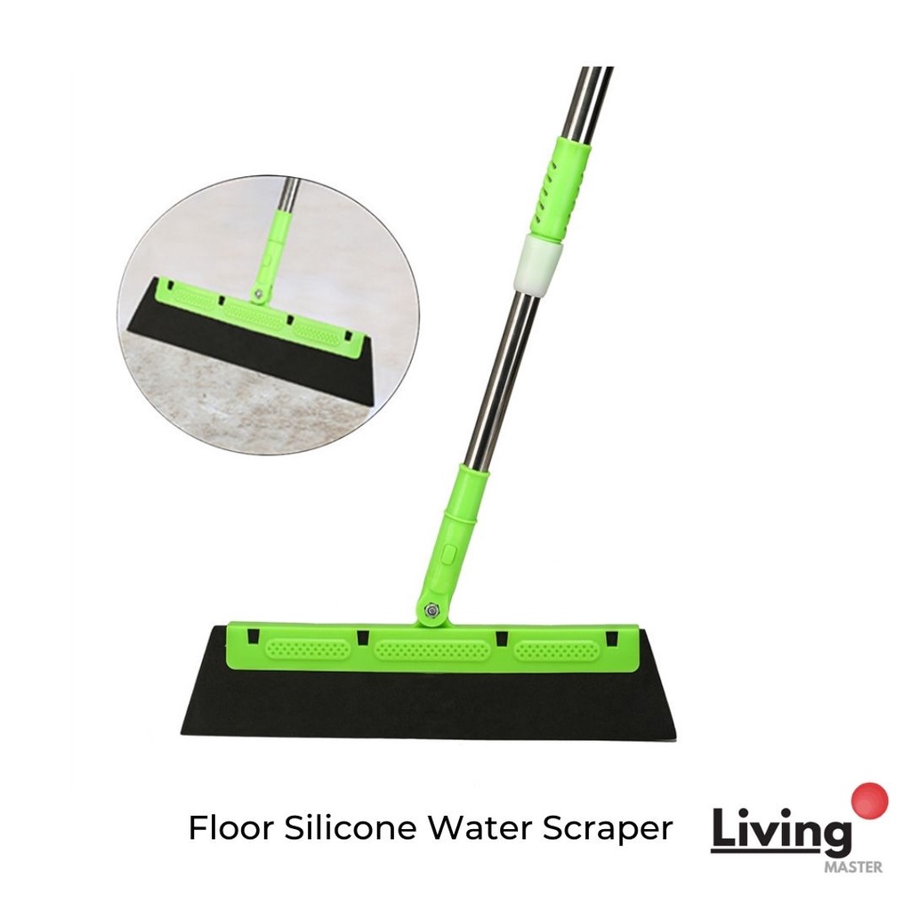 Adjustable Telescopic Squeegee Mop Water Scraper for Floor Water