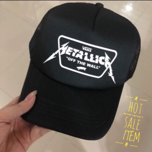 gorro vans metallica