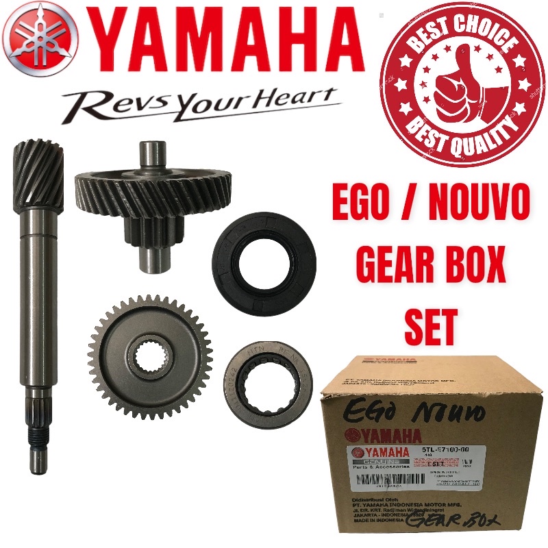 YAMAHA EGO EGOS EGOS / NOUVO / NOUVO S GEAR BOX SET TRANSMISSION KIT