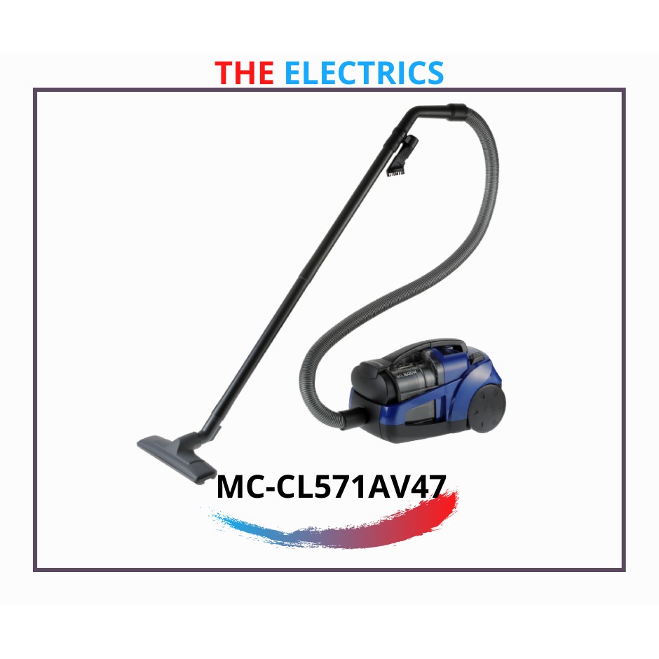 PANASONIC BAGLESS CANISTER VACUUM CLEANER MCCL571 / MCCL571AV47 (WITH