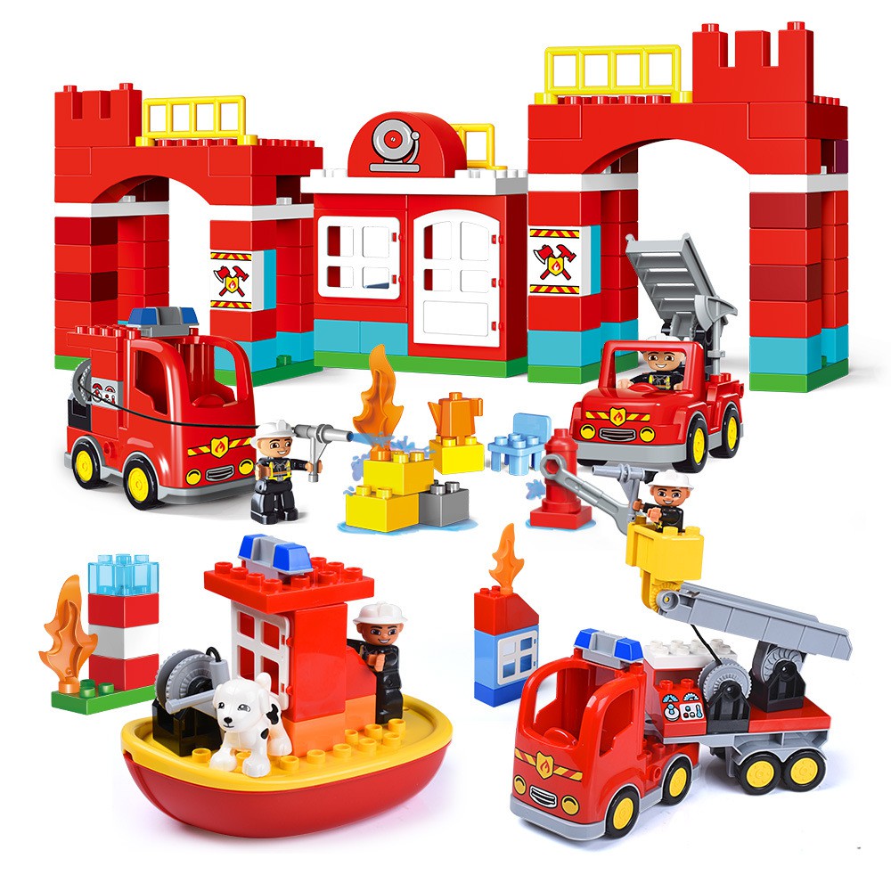 lego duplo fireman set