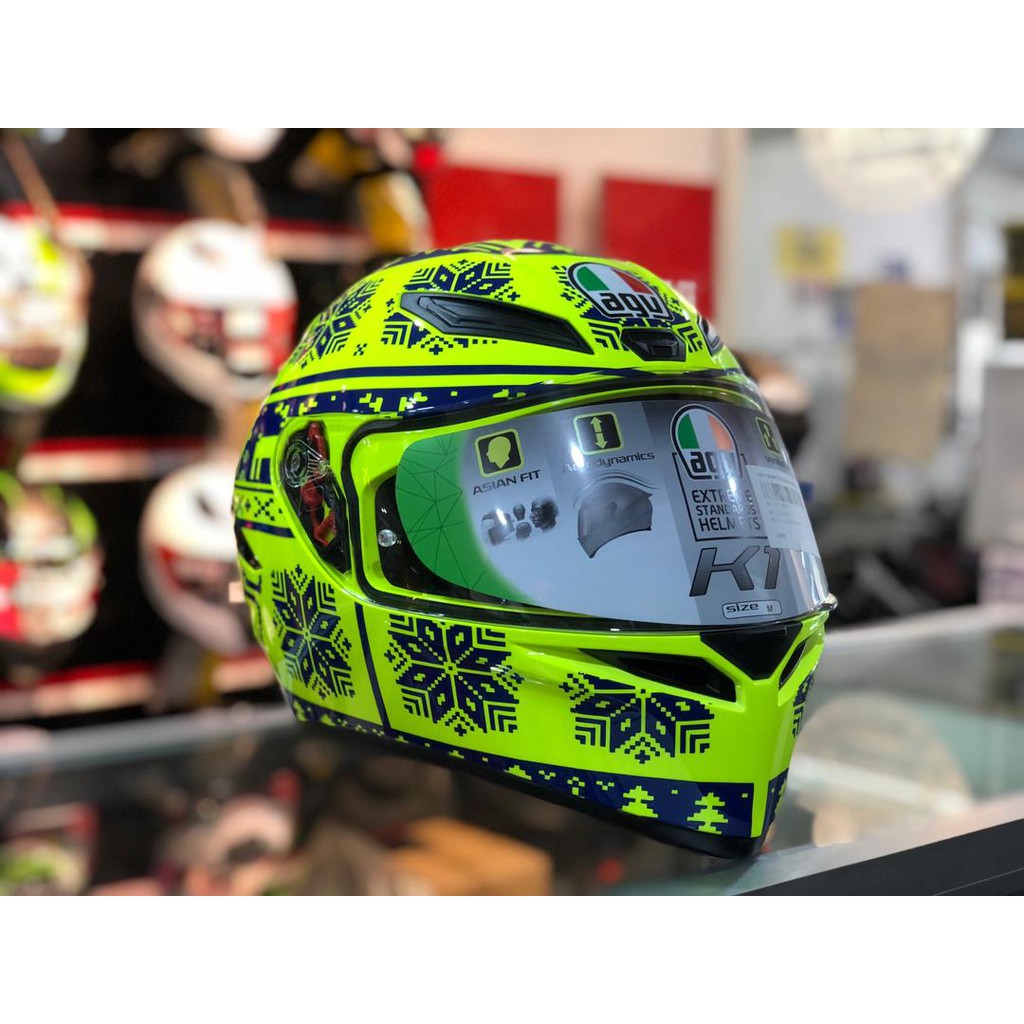 agv k1 winter test