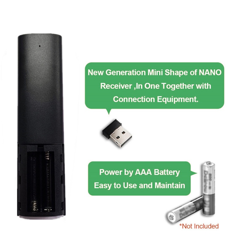 MIS Air Mouse Wireless IPTV Voice Remote Control for Smart TV Android Box 2.4G