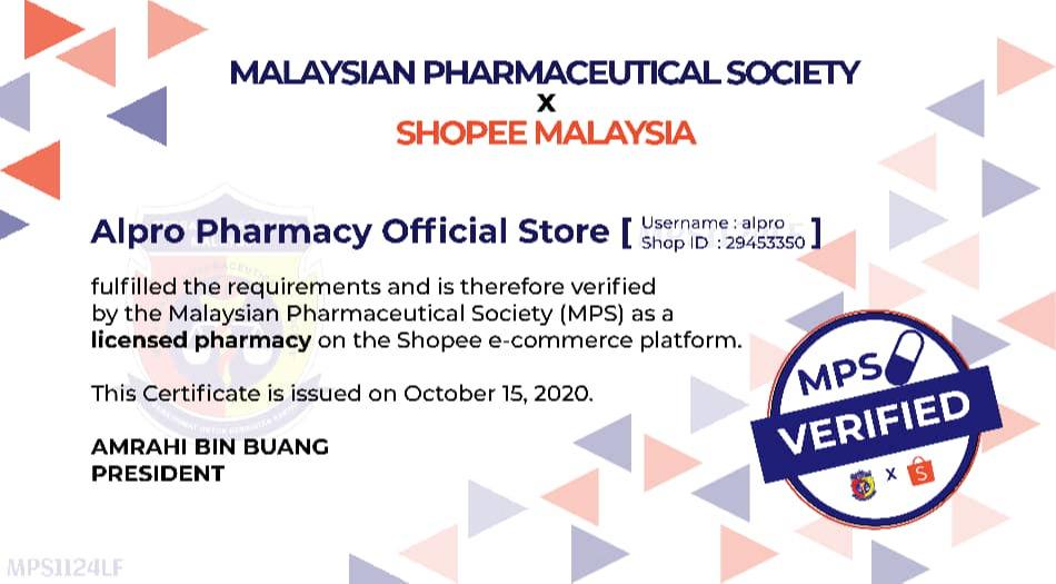 Alpro Pharmacy Official Store Online, December 2022 | Shopee Malaysia