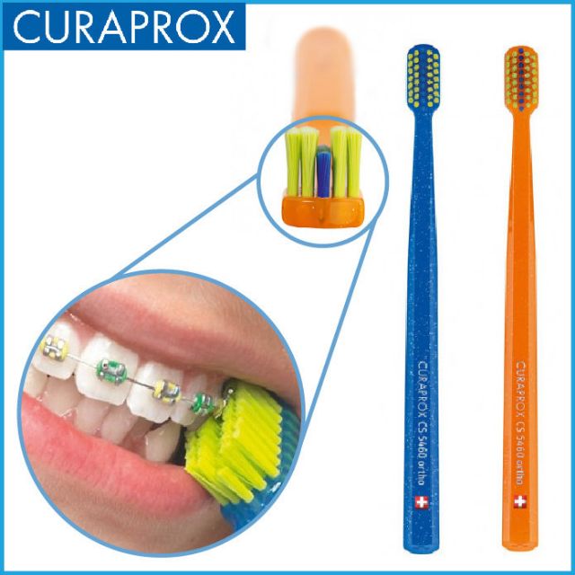 Curaprox Ortho Ultra Soft Toothbrush- for braces wearer (Made in ...