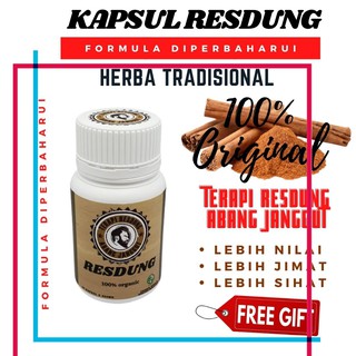 Resdung Kapsul Serbuk Ubat Penawar Gatal Hidung Nafas Berbau Bersin