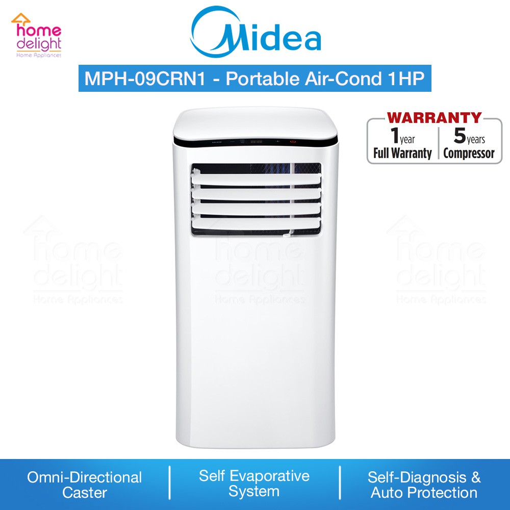 Midea Portable Air Conditioner 1 0hp Mph 09crn1 Mph09crn1 Shopee Malaysia