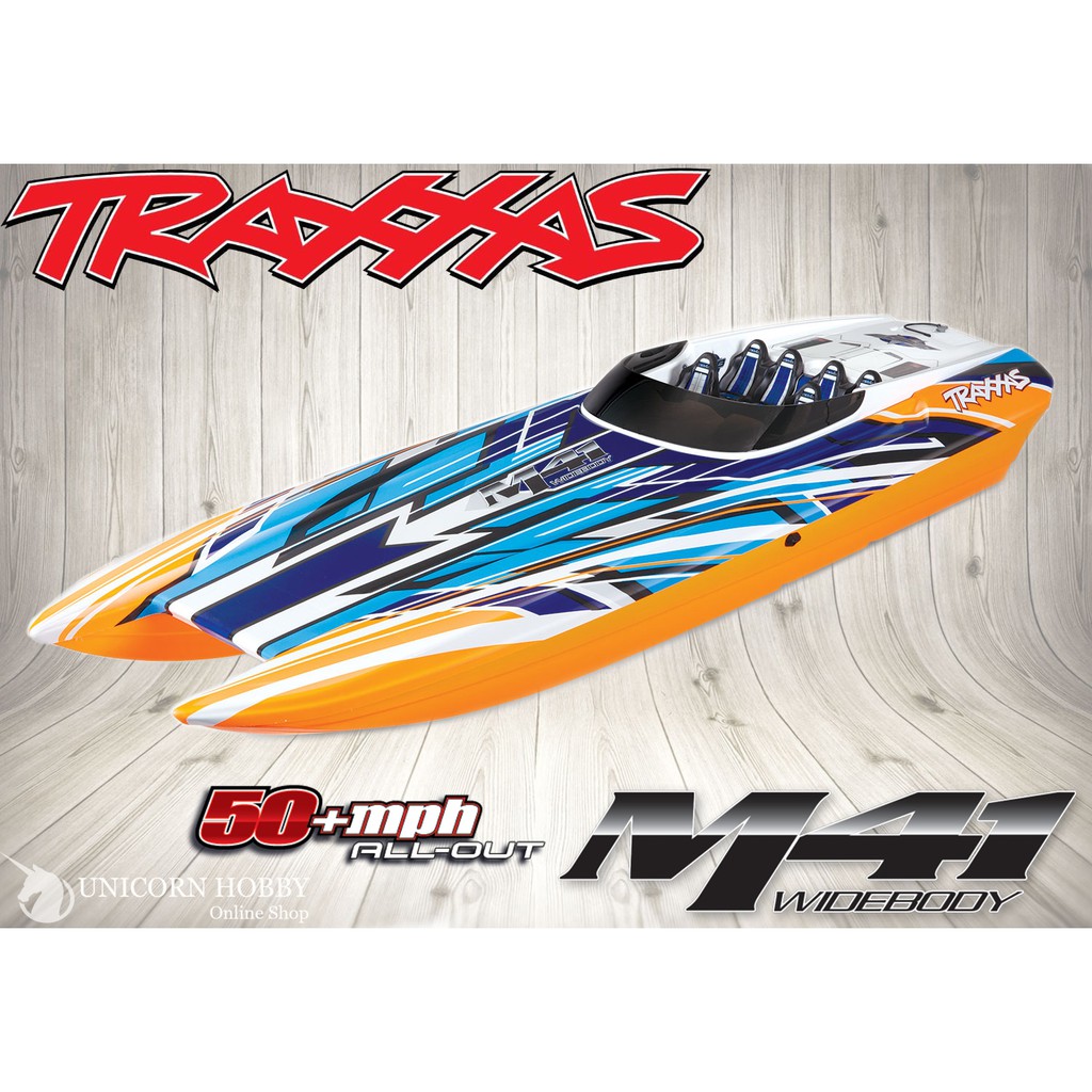 m41 widebody rc boat