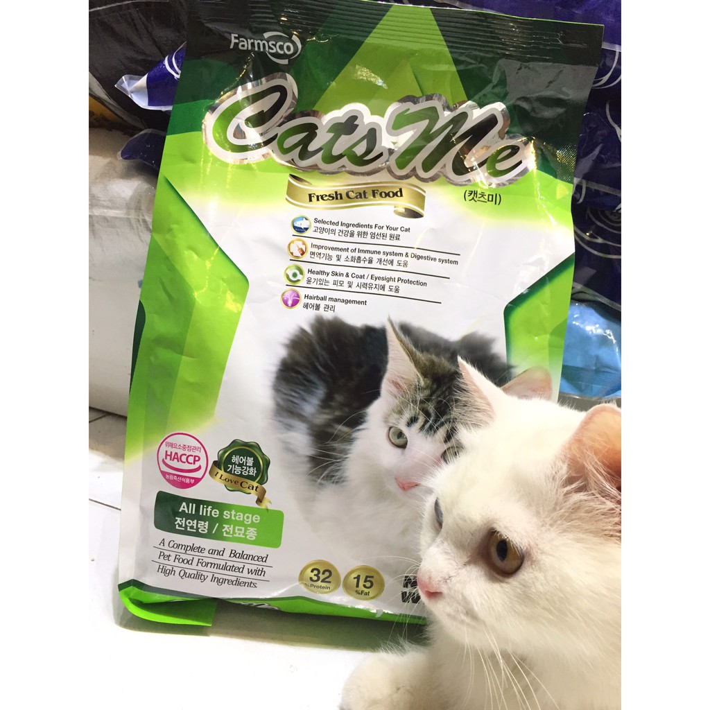 Korean Catsme Cat Food Divided Into 500g Zip Bags Shopee Malaysia