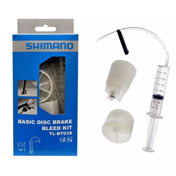 bleeding shimano road disc brakes