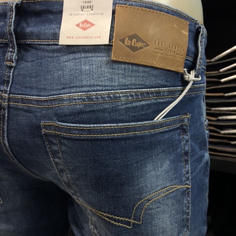 lee cooper east london denim