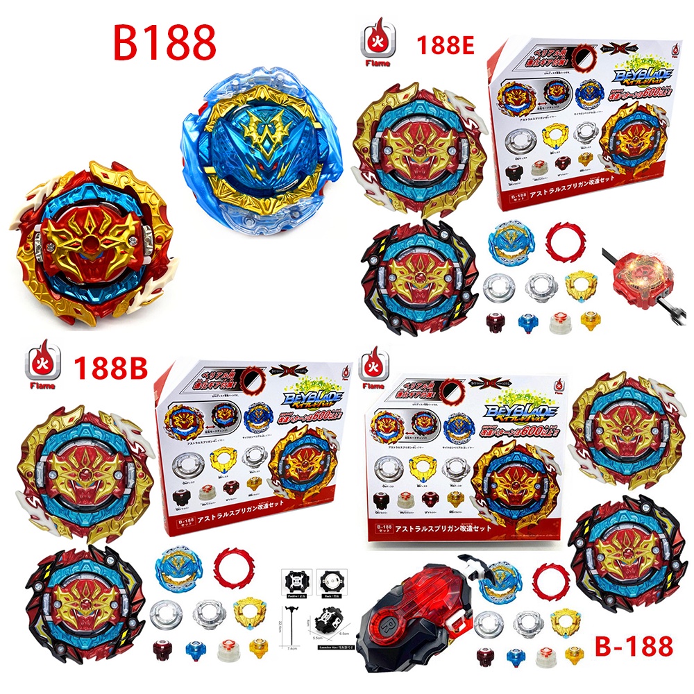 New Beyblade Burst DB B188 Astral Spriggan Cyclone Belial Shu Kurenai ...