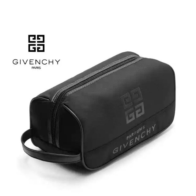 GIVENCHY BLACK LARGE TOILETRY COSMETIC 