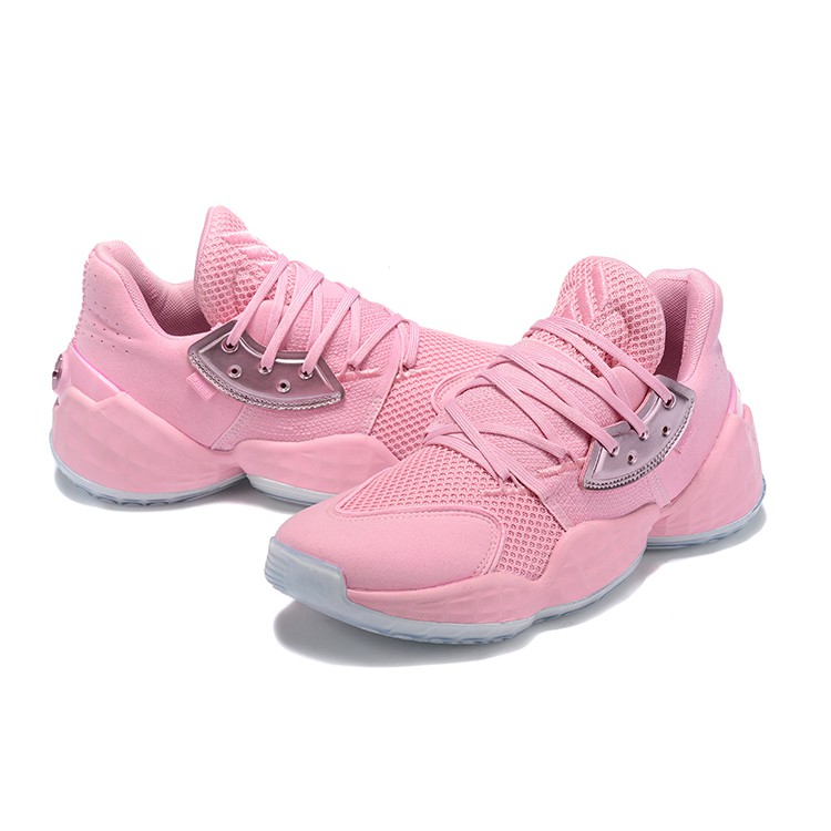 pink basketball shoes mens