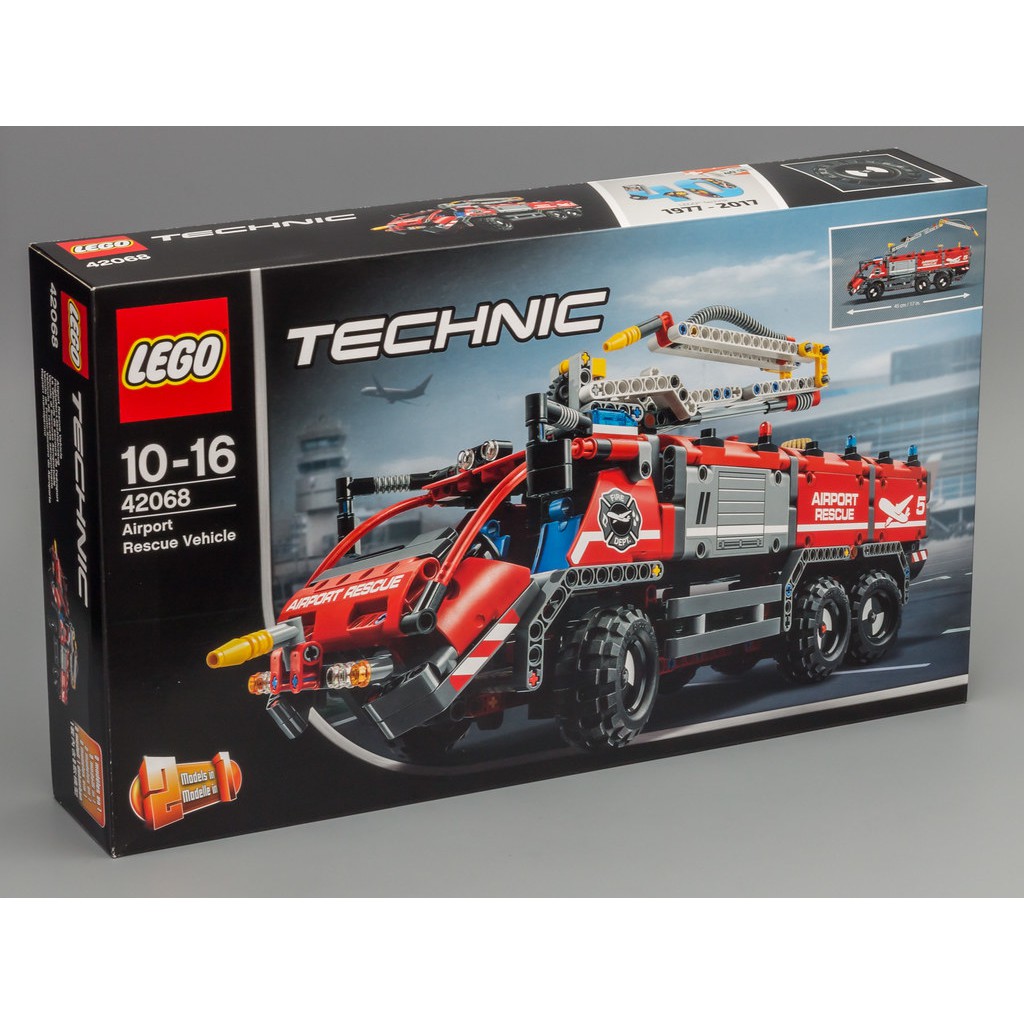 lego technic airport rescue vehicle