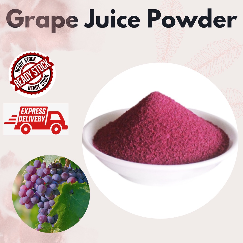 Grape Juice Powder 100g Shopee Malaysia