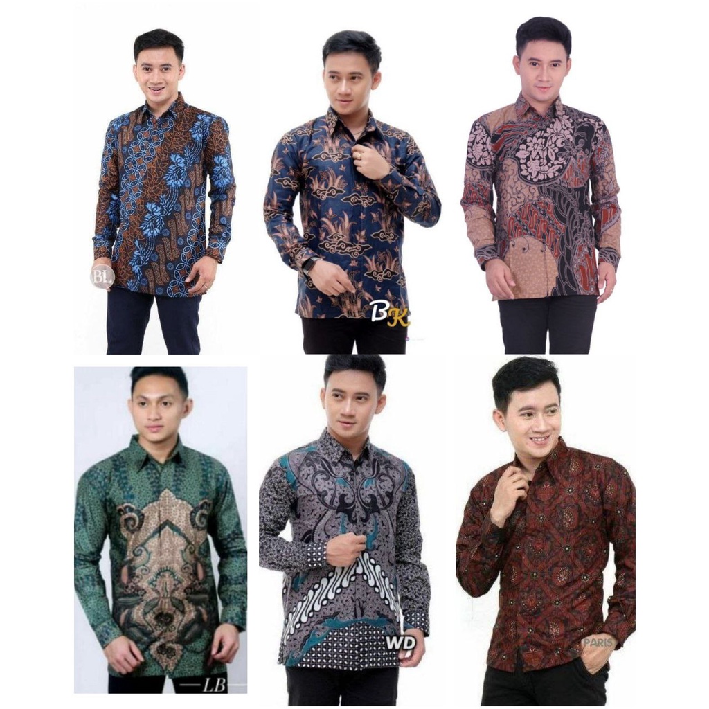 READY STOCK ] MAN BATIK SHIRT KEMEJA BATIK LELAKI LIMITED STOCK 