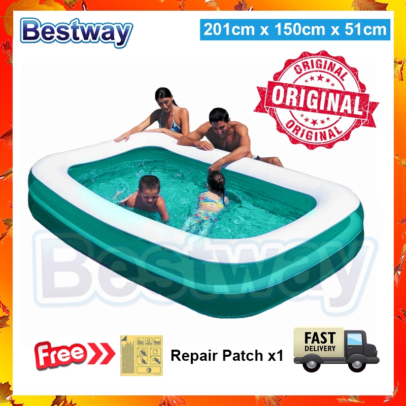 Saiz Besar Kolam Mandi Bestway Original Inflatable Swimming Pool